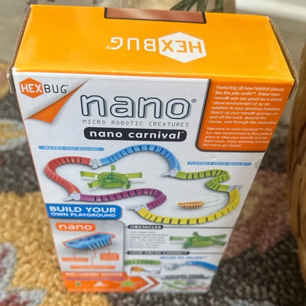 New Hexbug Nano Carnival NIB +Lot Tracks Cells Hexbugs Bugs Collection NIB